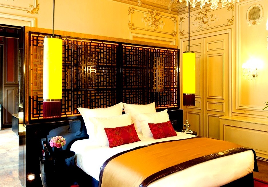 France, Paris, Hotels, Buddha Bar Hotels, Interior Design