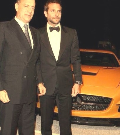 Tom Hanks and Bradley Cooper arrived in style with the #SLS#AMG yesterday at the 25th #PSIFF Awards Gala.